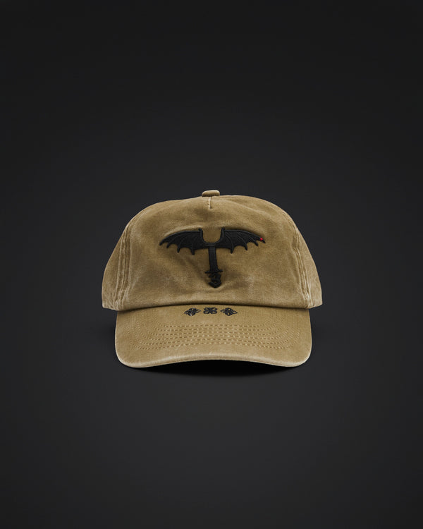 Green logo cap