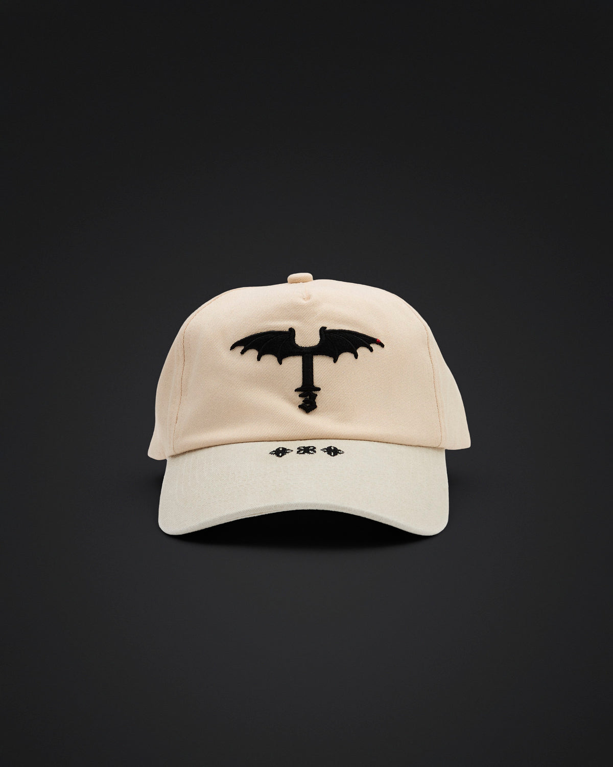 Beige logo cap