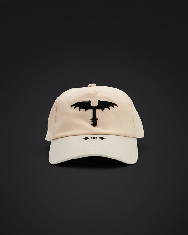Beige logo cap