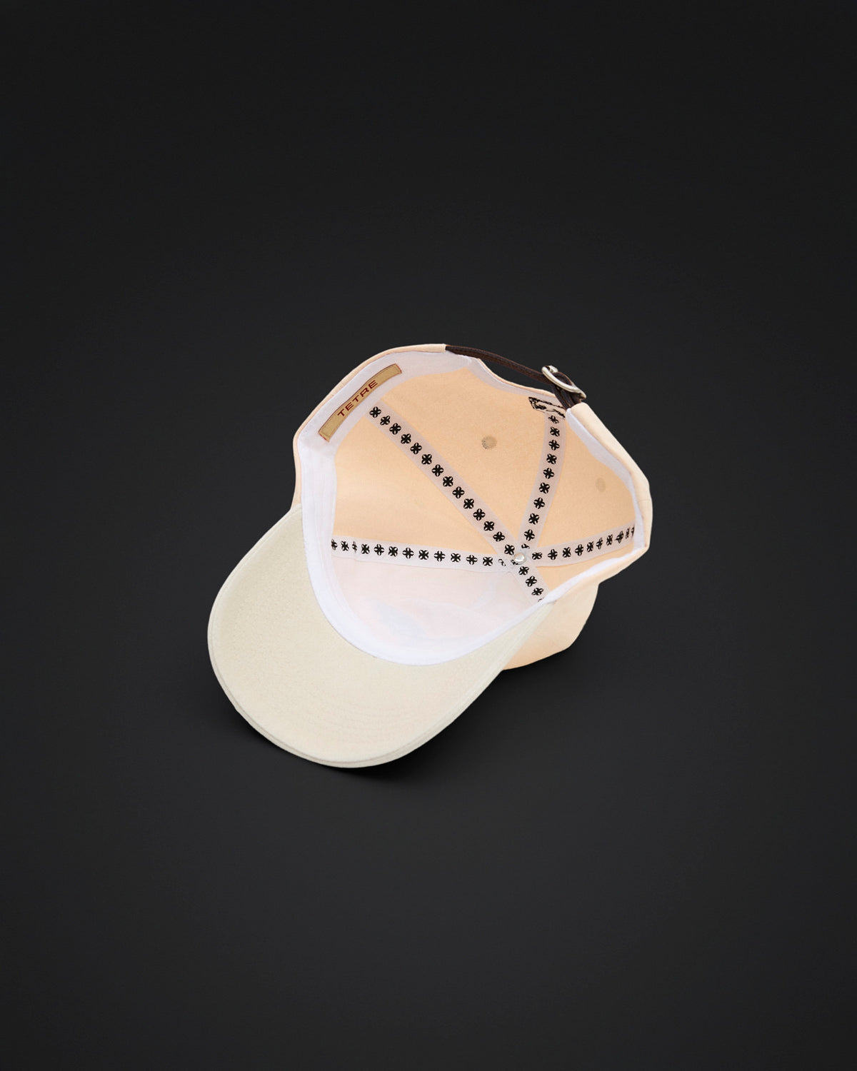 Beige logo cap