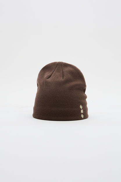 brown beanie