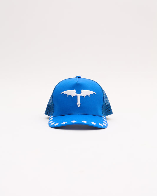 Blue cap