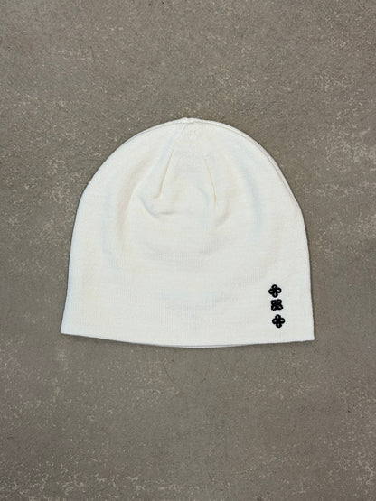 White logo beanie