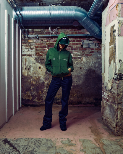 Green cap