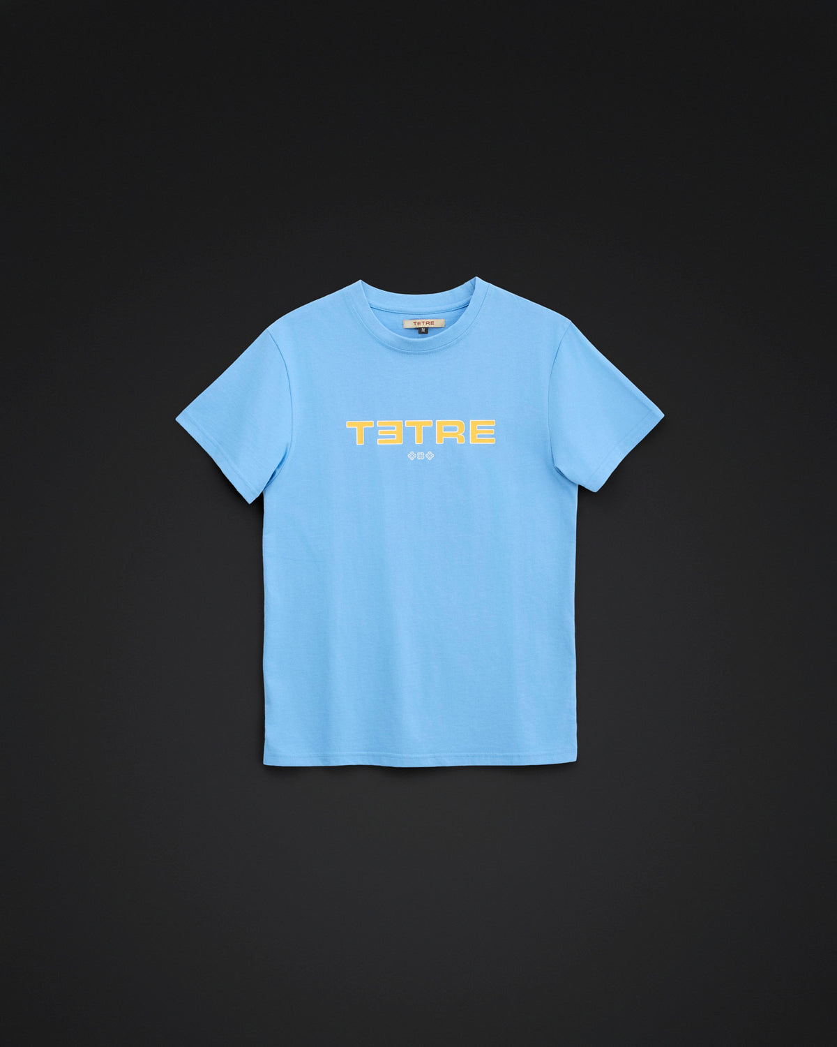 Blue logo tee