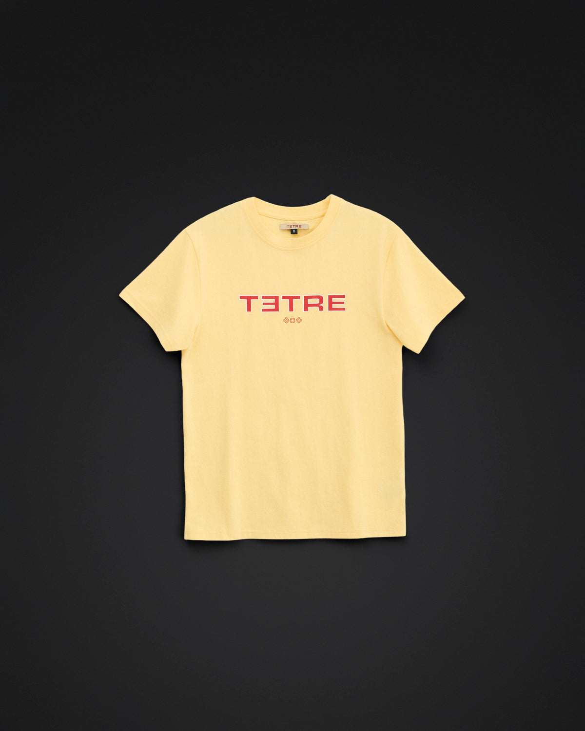 Yellow logo tee
