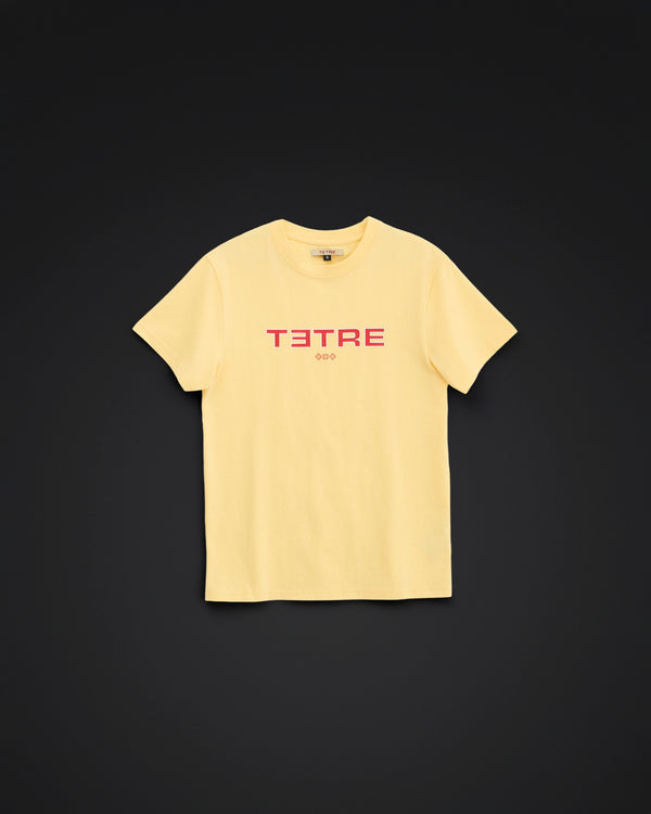 Yellow logo tee