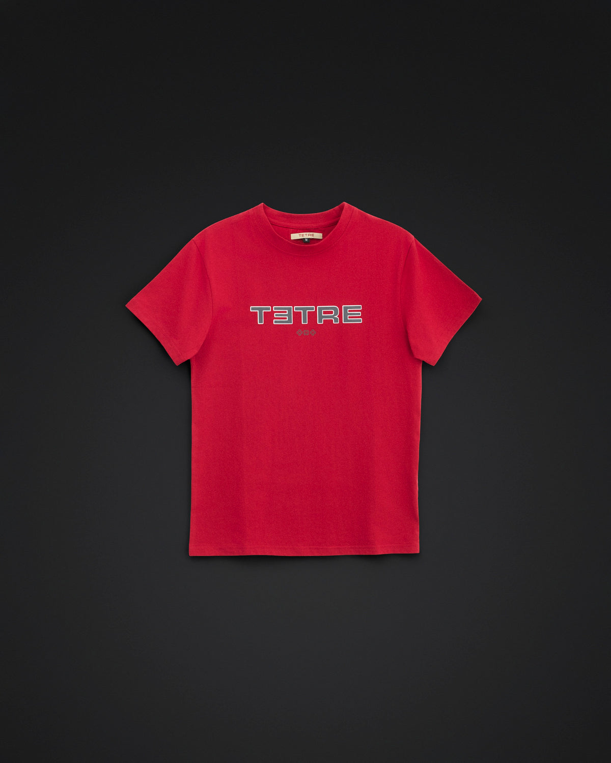Red logo tee