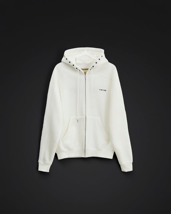 White hoodie