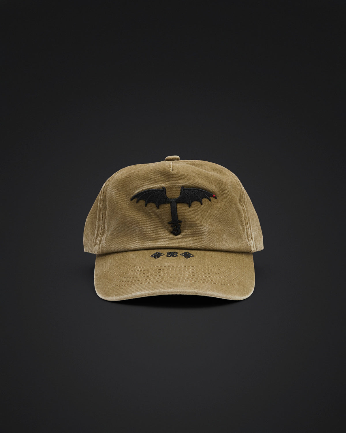 Green logo cap