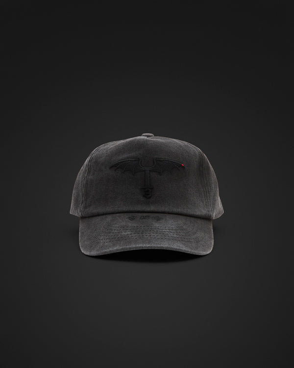 Black logo cap