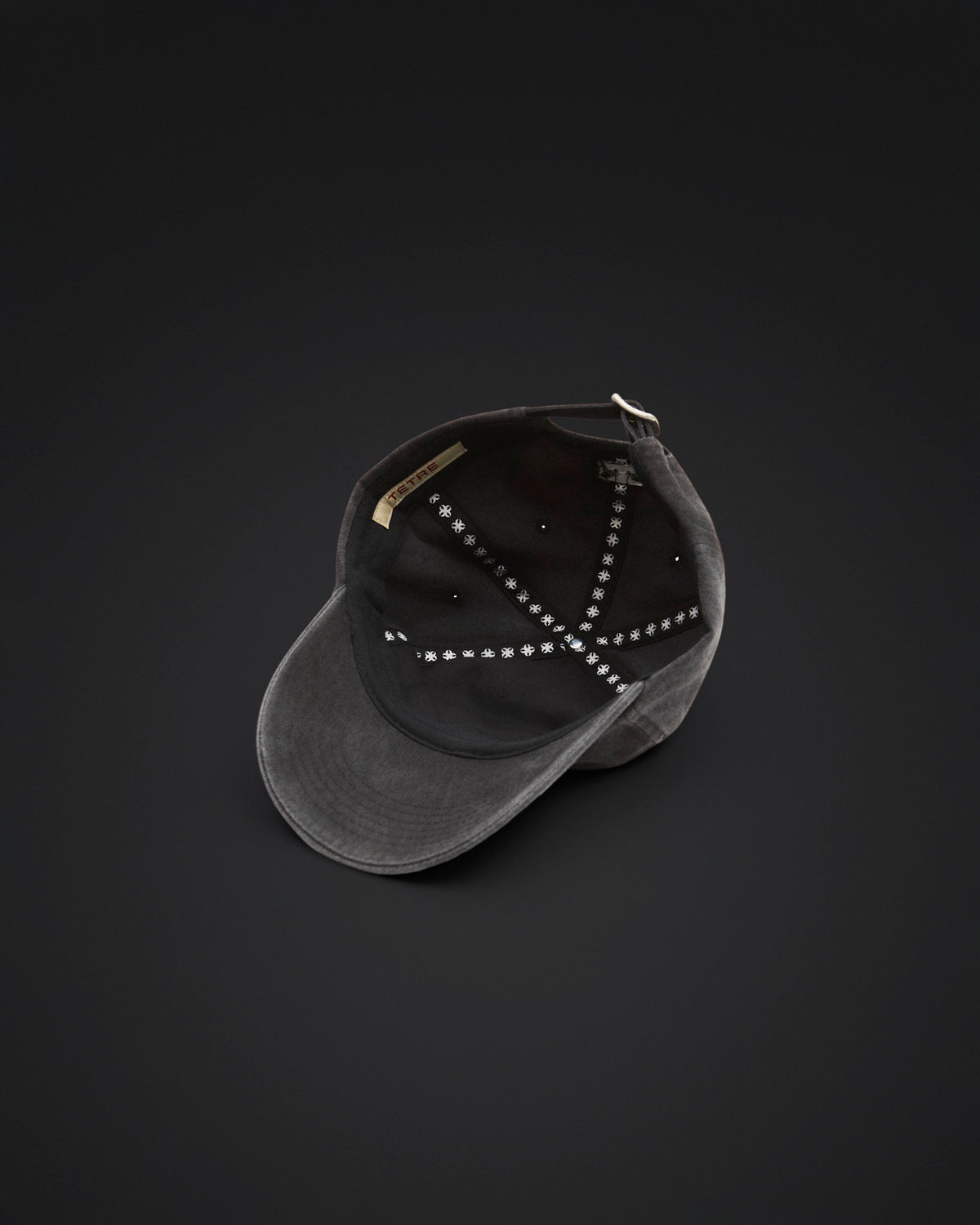 Black logo cap