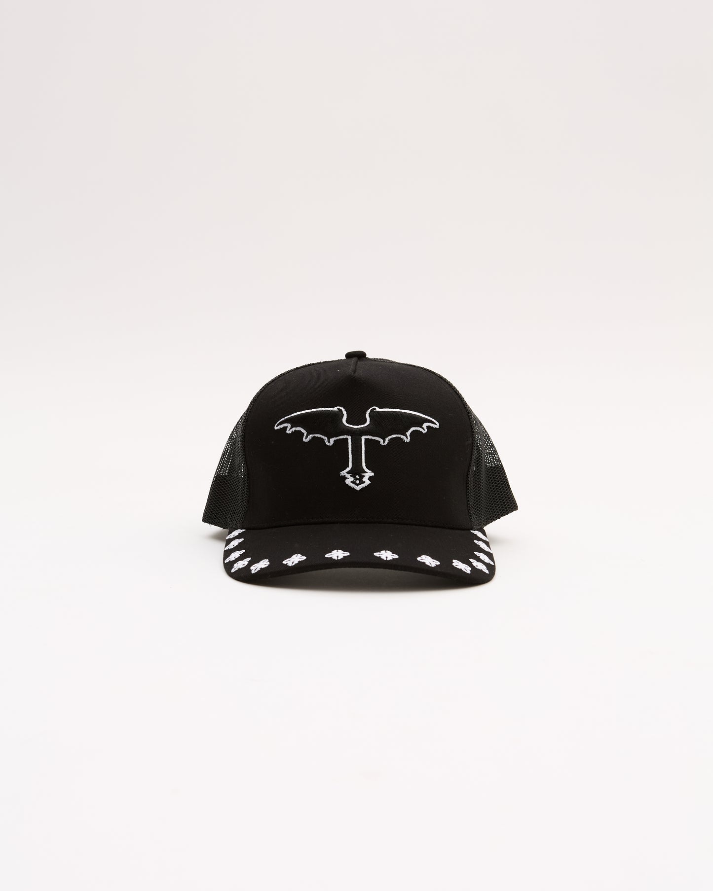 Black&white cap