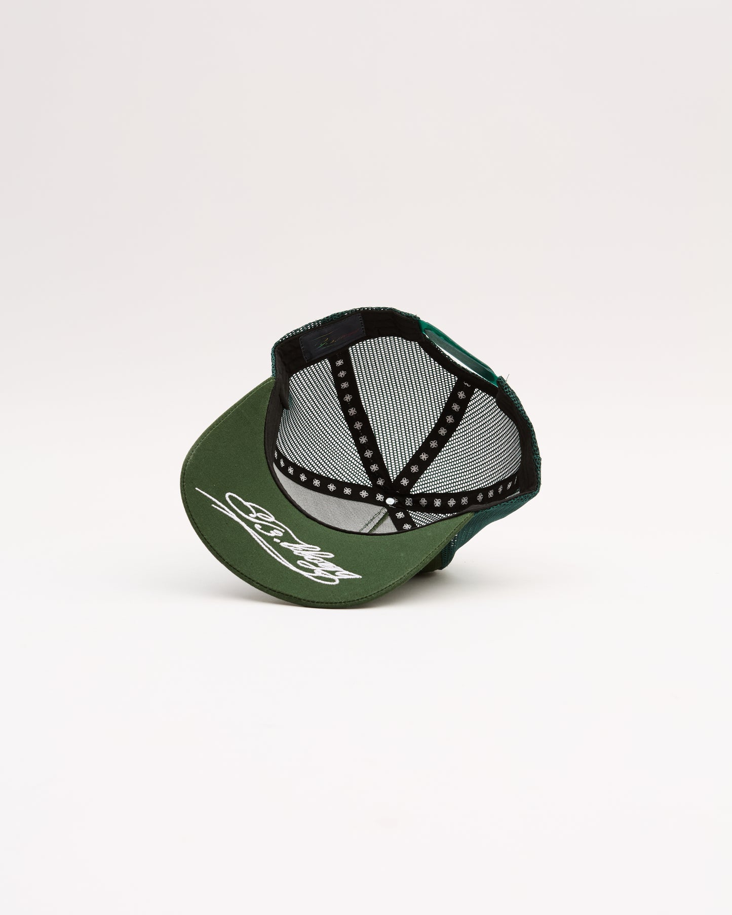 Green cap