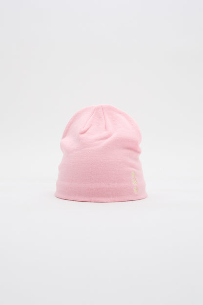 pink beanie