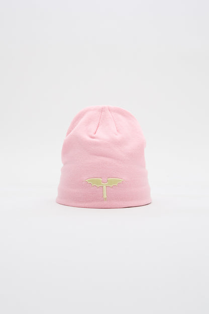pink beanie